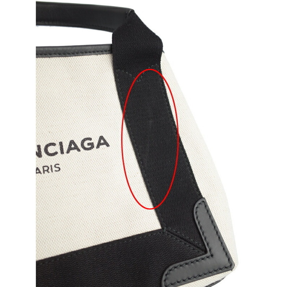 Balenciaga Navy Blue Cabas XS Bag - Picture 5 of 9